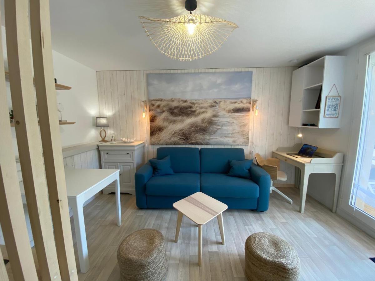 Appartement T2 , Bord De Mer, Acces Direct Plage Сен-Назар Екстериор снимка